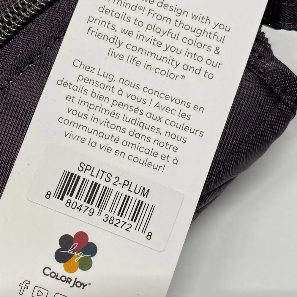 Lug Splits 2 Wallet-Plum